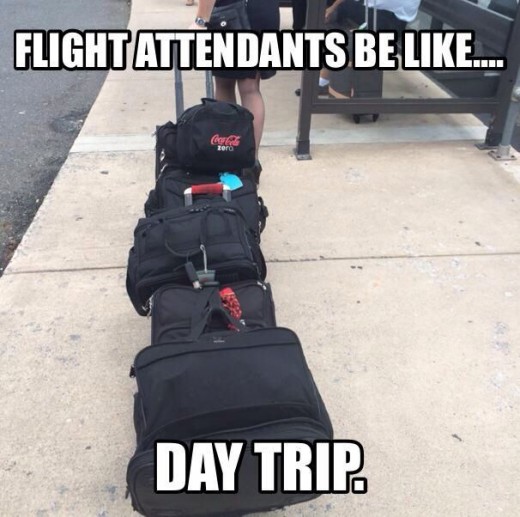 This is SO me...always over packing