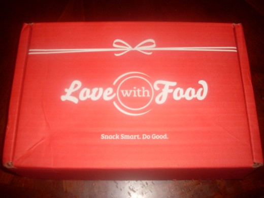 LOVE WITH FOOD - A REVIEW Love With Food subscription snack box