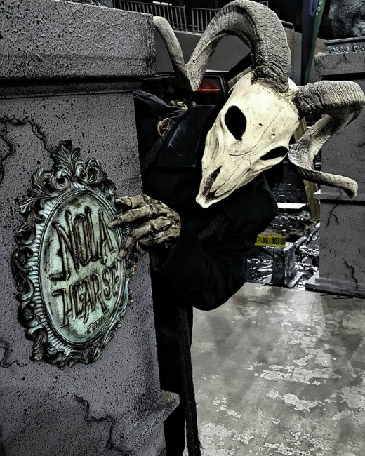 Office Manager, Sandy does a lot more than just supporting the haunt during October. He is a consistent first prize winner for our Mardi Gras Float and NOLA Hearse Club