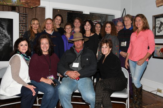 Bruce Anderson's film the Edge was supported by friends and students.