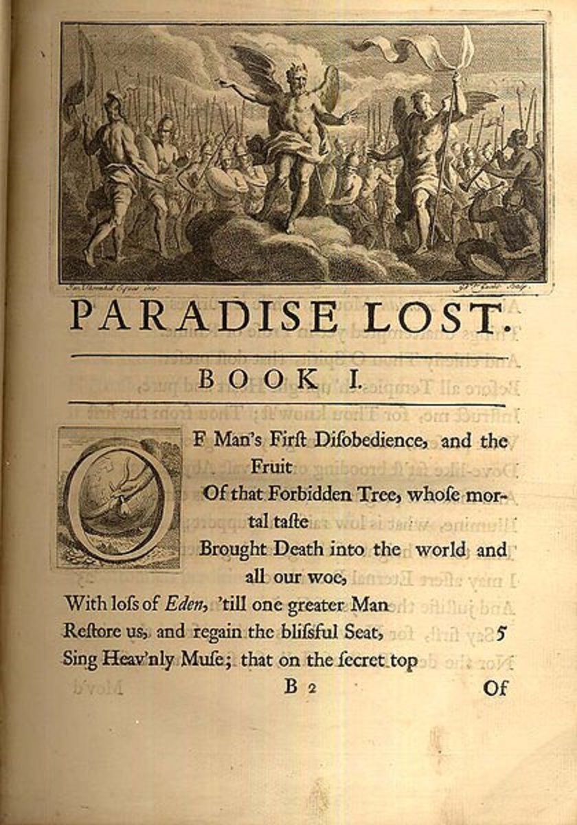 paradise lost writing style