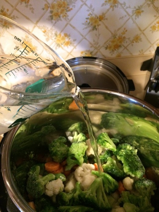 Instant Pot Cheddar Broccoli Cauliflower Soup Delishably