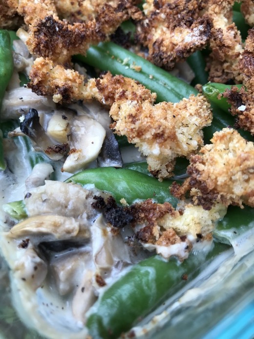 Making green bean casserole completely from scratch cuts the cost, and improves the flavor. It's also easy - Win-win!
