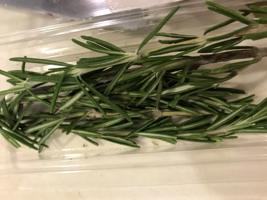 In a pinch you could use dried rosemary for this recipe, but the results won't be as nice. Use half the amount of dried rosemary as you would fresh.