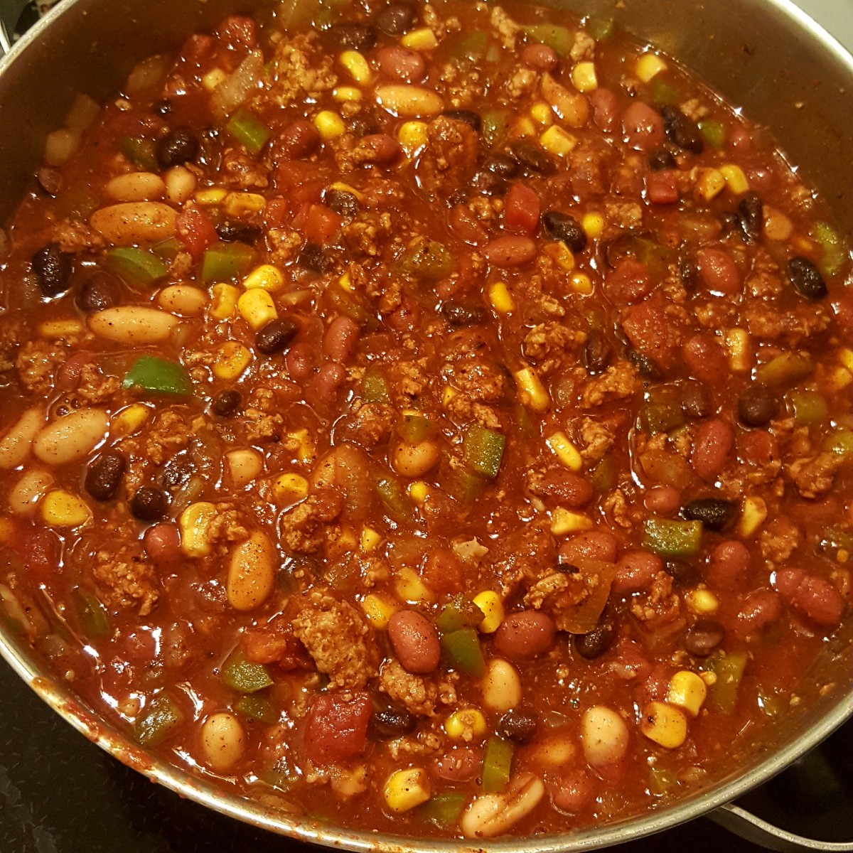 Everything But The Kitchen Sink Chili Delishably