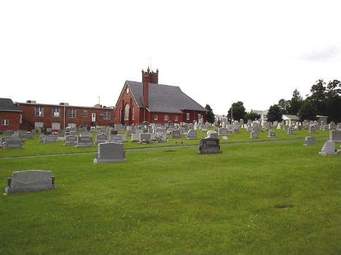 First Methodist Church and cemetery