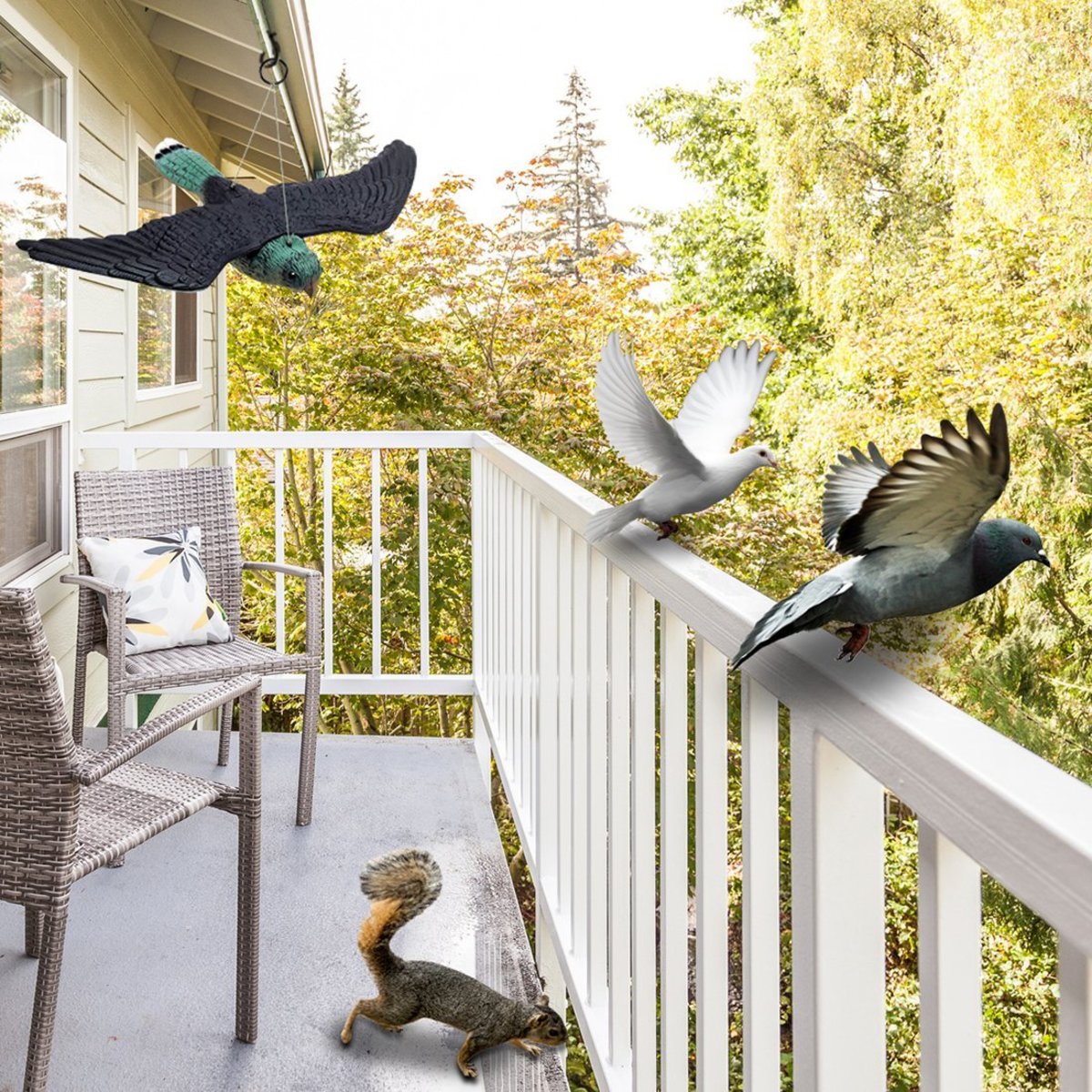 How To Keep Birds From Pooping On Your Patio Furniture Furniture Walls
