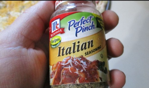 Italian Seasoning for a bit of spicy flavor