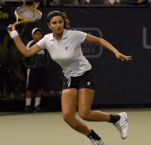 Sania's tennis