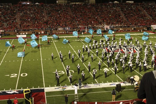 A great deal of preparation and coordination go into a live sports broadcast.