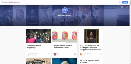 Google Play Newsstand