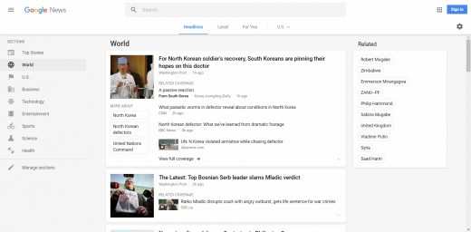 Google News And Weather