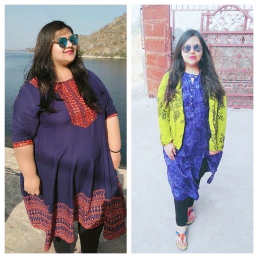 My before and after pic 