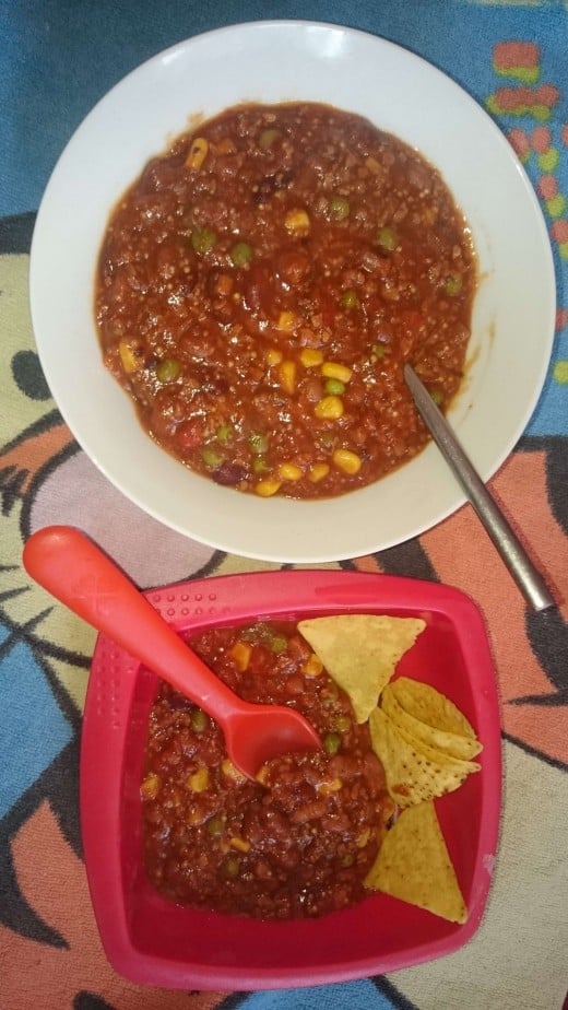 A gluten free vegan chilli full of natural wholesome ingredients.