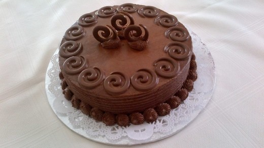 A Chocolate Cake