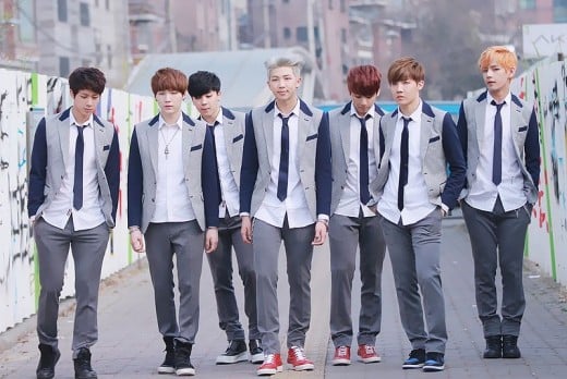 Korean pop group, BTS, one of the popular groups who claim the infatuation of teenage girls.