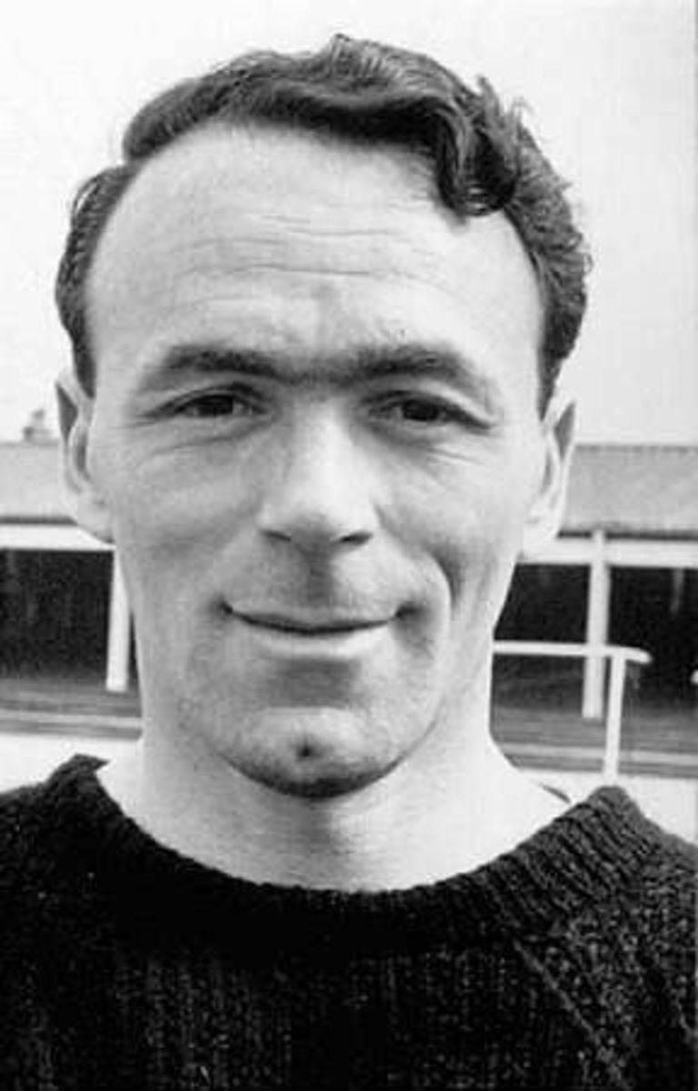 Ted Burgin was a non-playing member of England's squad for the 1954 World Cup.