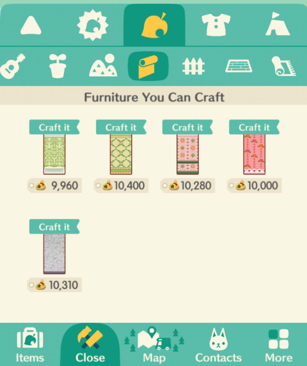 Animal Crossing Pocket Camp Furniture Guide Levelskip
