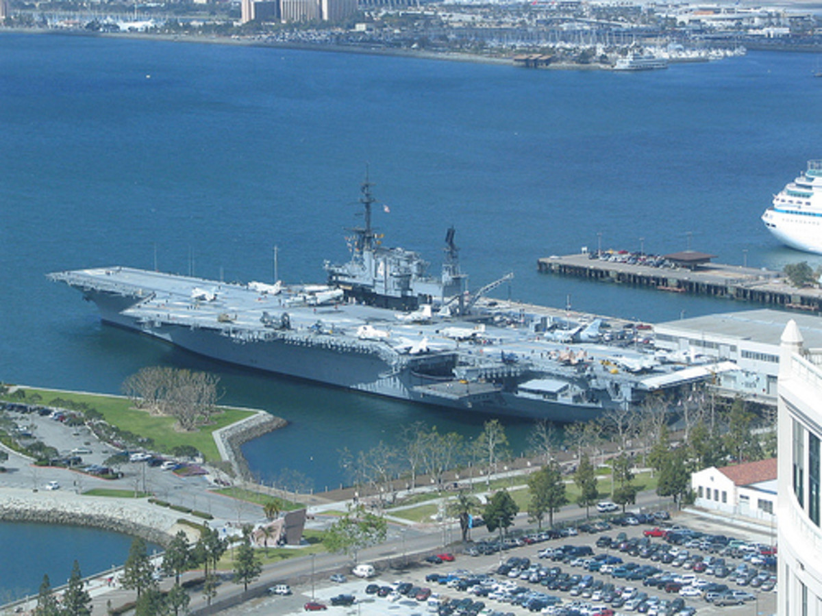 aircraft carrier tour baltimore