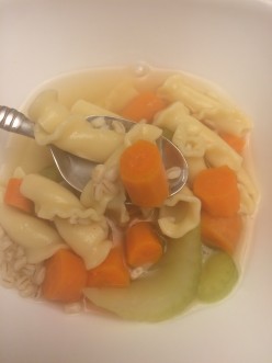 Instant Pot Vegetarian Barley Vegetable Soup