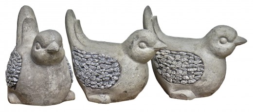 Sculpture of birds.