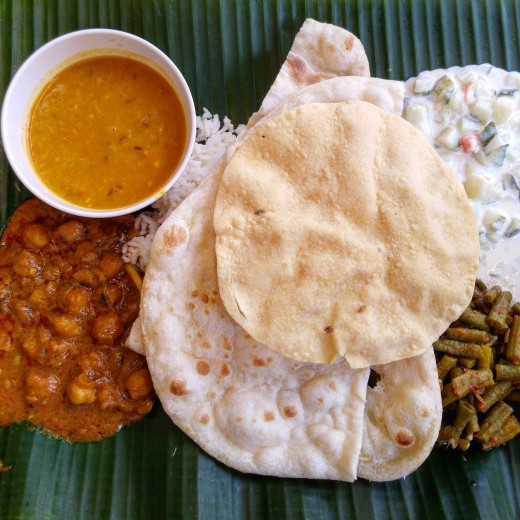 A North Indian Thaali