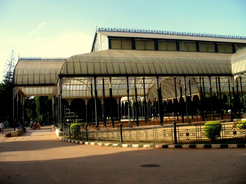 The Glass House at Lalbagh.