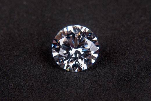 A fully cut diamond