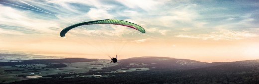 “Don’t let the fear of falling keep you from flying”