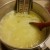 Here the butter, water, and sugar are incorporated and have began to boil. Now the process begins. Here the butter, water, and sugar are incorporated and have began to boil. Now the process begins.