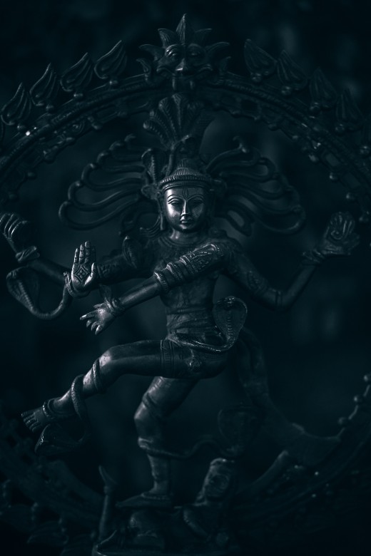 Lord Shiva in dancing form