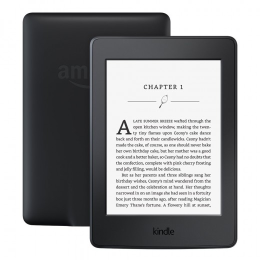 Kindle Paperwhite E-reader - Black, 6" High-Resolution Display (300 ppi) with Built-in Light, Wi-Fi + Free Cellular Connecivity 