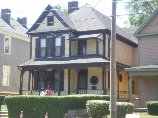 House in which Dr. Martin Luther King was born, Auburn, Atlanta, Georgia