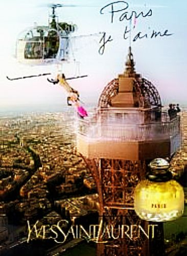 Newest YSL Paris Ad