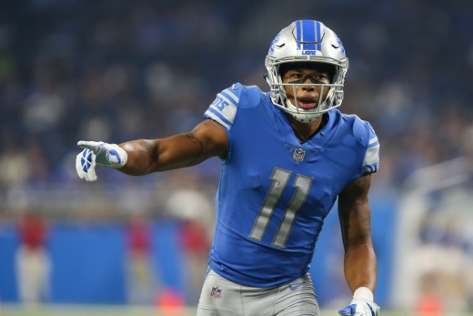 Marvin Jones completed his first ever 1,000 yard season with 1,101 yards receiving in 2017.