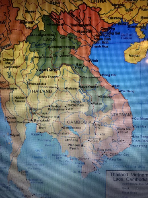 Map of Vietnam