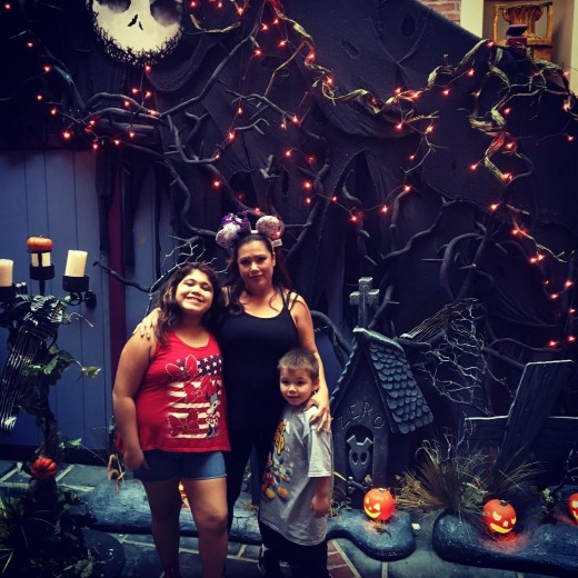 2017 Halloween time at Disney land