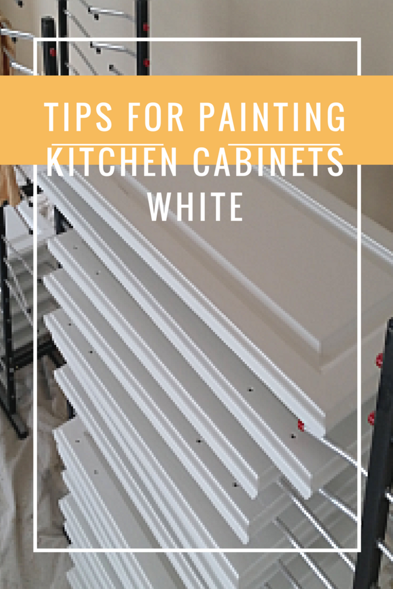 tips for painting kitchen cabinets white | dengarden