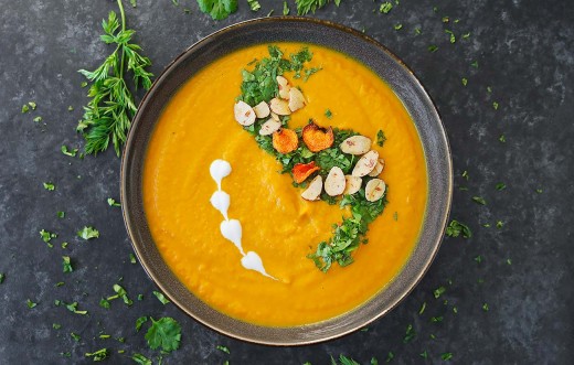 Carrot Turmeric Miso Soup is an example of how easy it is to include the herb turmeric in your diet.