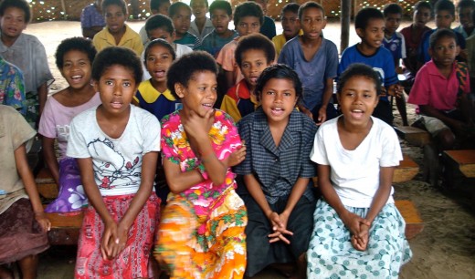 Singing Together in PNG