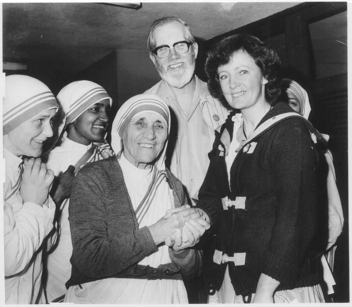 Moeder Teresa had de persoonlijkheidskenmerken van een cirkel. 