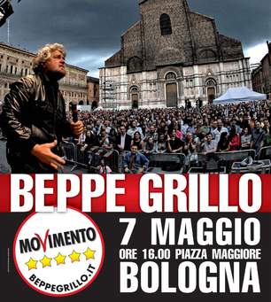 Beppe Grillo, was friend with Gianroberto Casaleggio, the founder of the "movimento 5 stelle", it seems that it was like this, while Casaleggio supplied and wrote the ideas, Beppe Grillo being a comic was just the right speaker.   