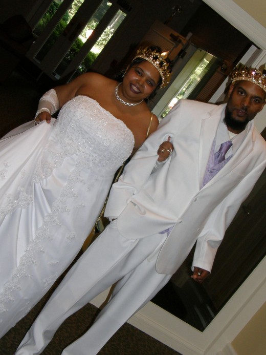 King Shivon and Queen LaShonda Andrews.