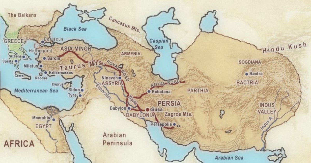 The  Persian Empire.