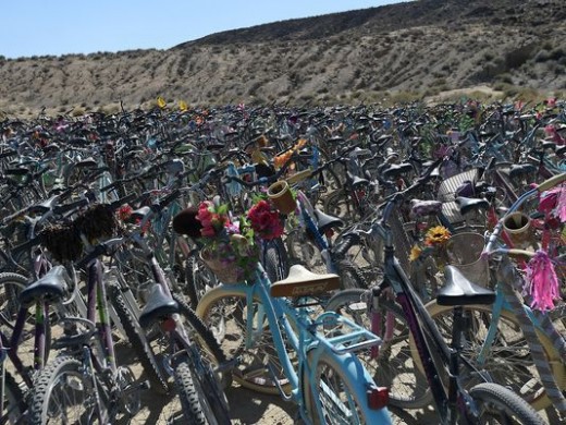 In 2017 nearly 5000 bikes didn't make it home, but some did make it to hurricane relief.