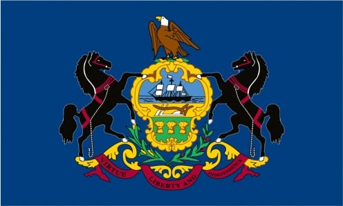 State flag of Pennsylvania