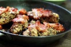 How to Cook Chicken Breast With Bacon Topping - Easy Dinner Recipe for Your Family