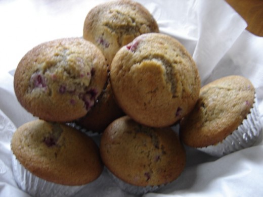 Ultimate Blueberry Raspberry Muffins