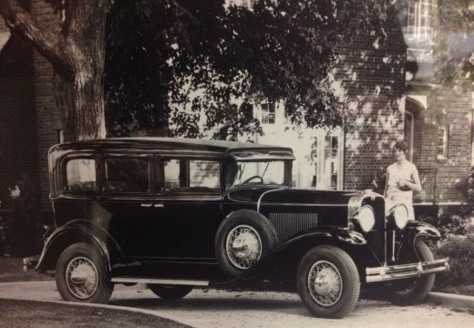 Janet Reuter, original owner, in 1928