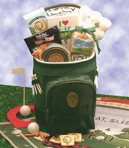 Sports Gift Basket Golfing Around Golf Sports Bag
